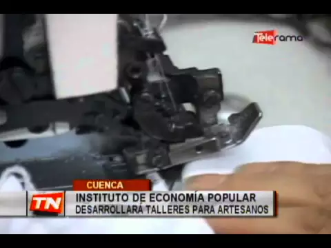 Instituto de economía popular desarrollará talleres para artesanos