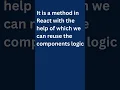 How to write Higher Order Component in React