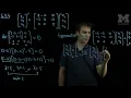 Solving a 3 by 3 System of ODEs Using Eigenvalues