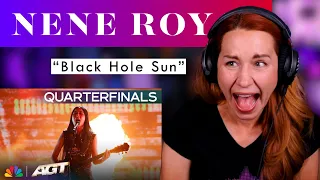 This Girl Has It! Vocal ANALYSIS of Nene Royal's "Black Hole Sun" performance on AGT!