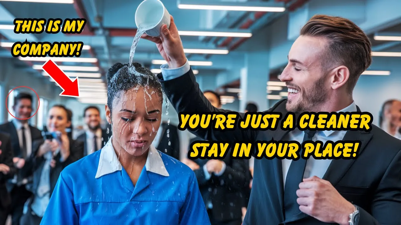Outline Video Black CEO's Daughter Goes Undercover as a Cleaner to Test the Employees, She Fires Them Days Later