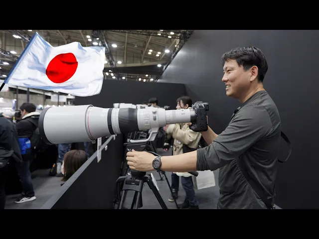 Video: Went to the BIGGEST CAMERA SHOW In JAPAN CP+