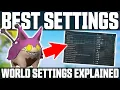 Palworld BEST SETTINGS All Server Custom World Settings Explained