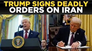 US NEWS LIVE Trump Signs Deadly War Executive Orders On Iran Directs Military To Finish The Job