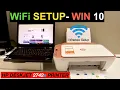 HP DeskJet 2742e WiFi Setup Windows 10 - Connect ToLaptop PC