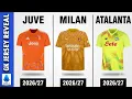 Serie A 2026 - 2027 All New Leaked Kits Every Goalkeeper Training Kit Revealed