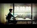 10 Hours Alarm Timer 600 min Alarm4 36000 seconds with natural rain ambient sound