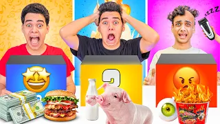 تحدي لا تختار الصندوق الخطأ من كل بلدان العالم مؤثر القيصر 