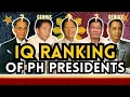 IQ Ranking of Philippine Presidents