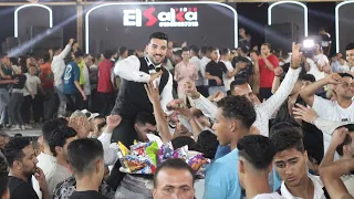 لحظه وصول الدولاا عادل صانوه مع ميدو الحاوي في أكبرا أفراح البحيره إيتاي البارود فرحه سامح أبو هندي 