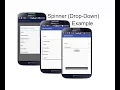 Android Studio Tutorial - Working with Spinner