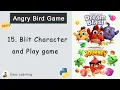 Angry Bird Game in Python Blit Character and Play Game