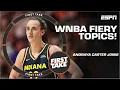 Shannon Sharpe Stephen A Andraya Carter address Caitlin Clark being BOX OFFICE First Take