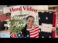 AMERICANA PATRIOTIC EVERYDAY DECOR 4TH DECOR DECOR HAUL WITH THRIFT