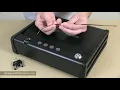 Sentry Safe QAP1BE Opened With a Steel Cable Tie