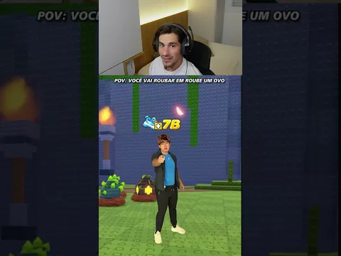Quando Você Vai Roubar em Roube um Ovo #roblox #bloxfruits
