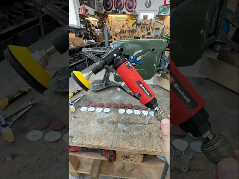 Einhell Air Grinder is CRAZY Powerful!#einhell #pneumatics #grinder #tools