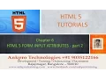 HTML 5 - Chapter 6