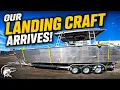 Our Landing Craft Arrives in Alaska