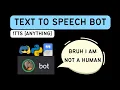 Nextcord Text to Speech Command Discord Nextcord Bot Tutorial Python Part 13