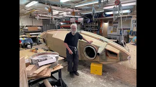 2 july 2023  The last Divinycell for the rub rail done