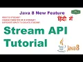Stream API Tutorial What is Stream Characteristics of a Stream Different Ways to Create Stream