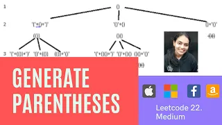Leetcode 22 Generate Parentheses Code Explanation Full recursion flow Walkthrough June Daily