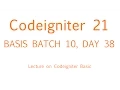 Codeigniter Bangla tutorial Part 21