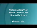 Understanding Your 1095-A Tax Form and How to Fix Errors