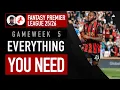 Download Lagu Best Captain? Sell Rogers, Watkins \u0026 Wirtz? | FPL GAMEWEEK 5 EVERYTHING YOU NEED