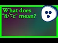 or 8 - 7 Central means that this show is occurring at 8 o clock Eastern Time or 7 o clo