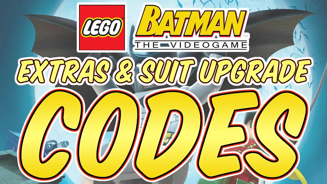 LEGO Batman Cheat Codes. 