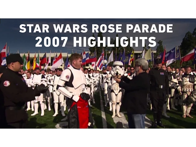 Star Wars Rose Parade 2007 Highlights