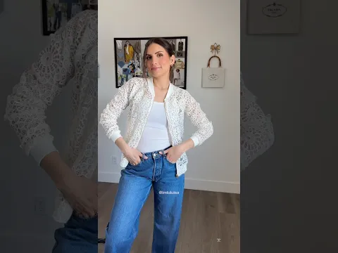 Lace jacket 🤍 versión ASMR ✂️🎶