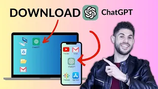 كيفية تحميل شات جي بي تي على الموبايل واللابتوب فى ثوانى Download ChatGPT 