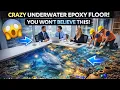 Amazing 3D Epoxy Floor Design Underwater Ocean Luxury Flooring Transformation