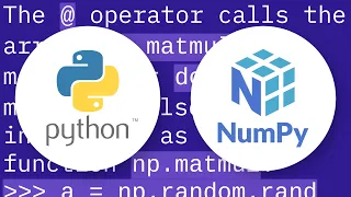 Difference between numpy dot and Python 3 5 matrix multiplication