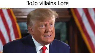 JoJo Villains Lore 
