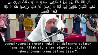 Download imam cilik bersuara merdu ,ali abdussalam al yusuf (surat almaidah 109 - 120) translate indonesia MP3