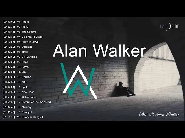 Download MP3 New Songs Alan Walker 2019 - Top 20 Alan Walker Songs 2019