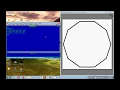 QBASIC TUTORIAL 21 - MAKING A DECAGON WITH THE HELP OF LINE COMMAND PROGRAMMING NATION