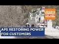 APS helping customers restore power after heavy winter storms