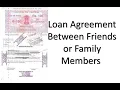 How to Write Loan Agreement between friends or family members Knowledge Everyday KE