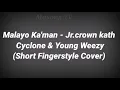 Malayo Ka'man - Jr.crown Kath Cyclone & Young Weezy - Guitar Fingerstyle | Short Cover