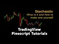 Trading View Pinescript Tutorial 03 Stochastic - What is it and how is it made