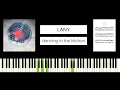 Download Lagu LANY - dancing in the kitchen (BEST PIANO TUTORIAL \u0026 COVER)