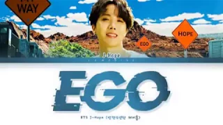 bts jhope ego lyrics color coded