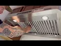 VIKIO HOME Range Hood 30 Inch Under Cabinet Kitchen Hood with 980 CFM 3 Speed Gesture Sensing To