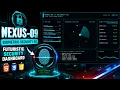 Build a Futuristic Biometric Security Dashboard with HTML CSS JavaScript Cybersecurity UI