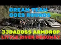 DREAM TEAM GOES ROUNDS JJDABOSS ARMDROP LITTLE RIVER DRAGWAY WHEELIES CRASHES CLOSE CALLS